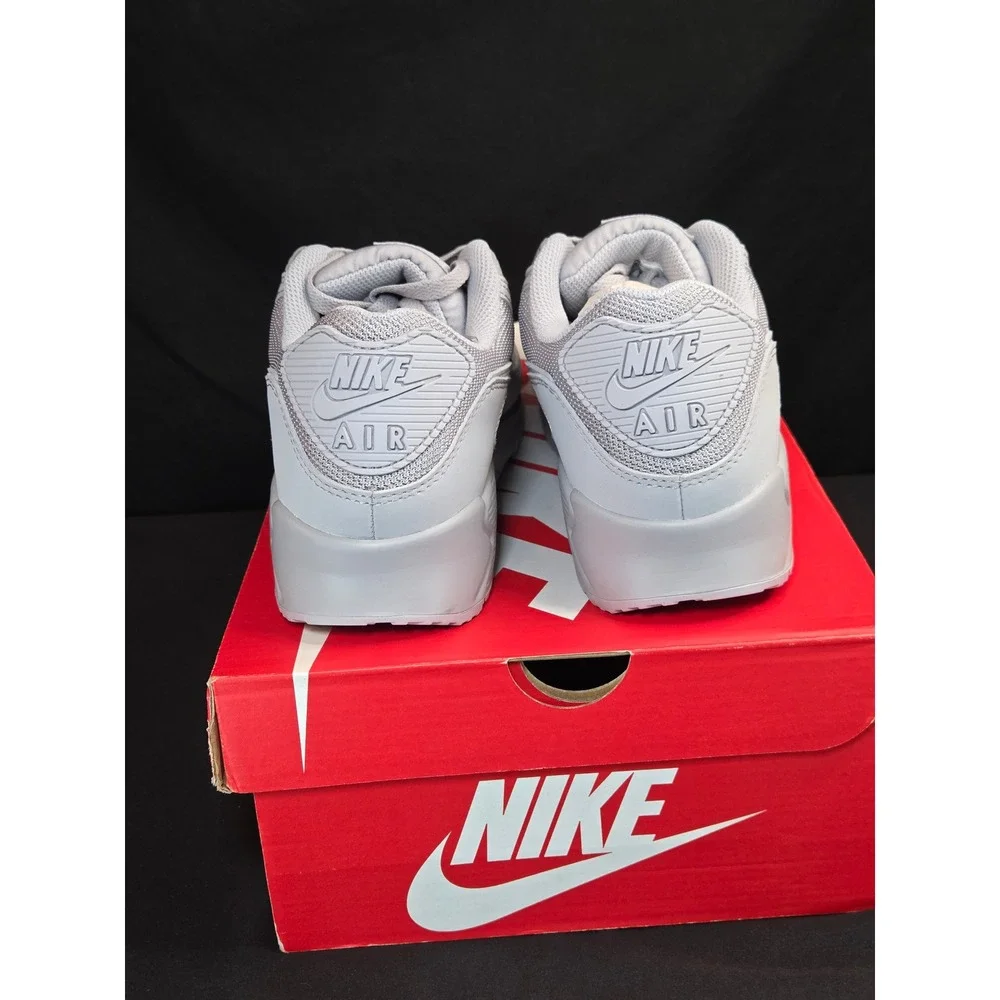 Nike Air Max 90 Wolf Grey‎ Mens Sneakers CN8490-001 Running Shoes US 9 NIB